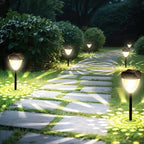 Solar Fence Lights, Waterproof LED