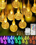 Christmas Yard String Lights, 33ft 60 LED Waterproof
