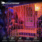Halloween Yard String Lights, 8ft 300 LED Waterproof