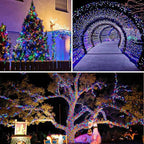 4-Pack Christmas String Lights, 288ft 800 LED Timer