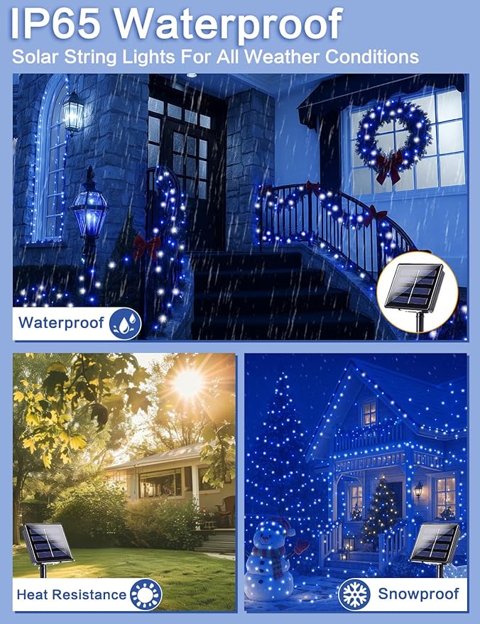 Christmas String Lights, 80ft LED Twinkle