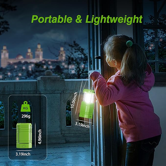 Rechargeable LED Camping Lantern, Portable