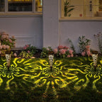 Solar Garden Path Lights 6-Pack, Waterproof