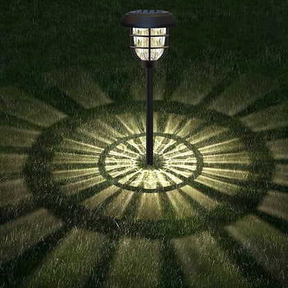 pearlstar Large Solar Pathway Lights Outdoor Waterproof 8 Pack Super Bright Solar Landscape Path Lights for Garden Lawn Walkway Driveway