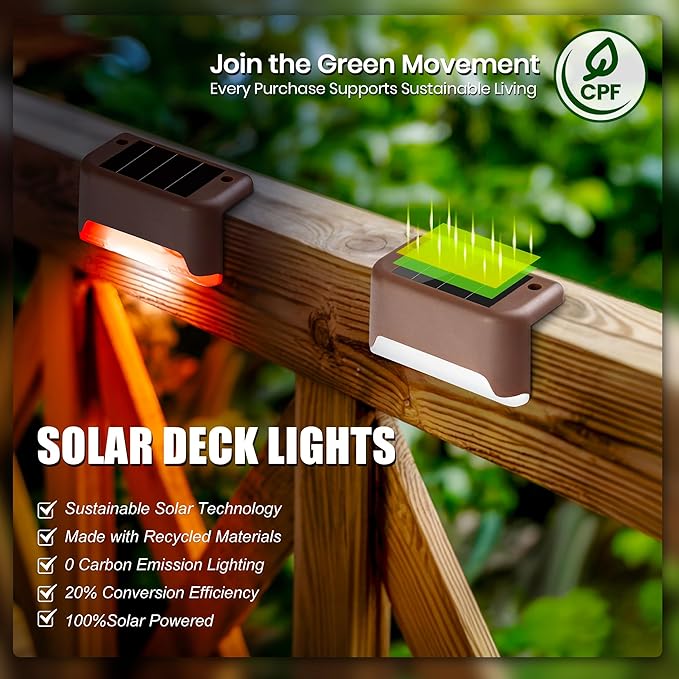 16-Pack Wall Solar Lights, Waterproof LED