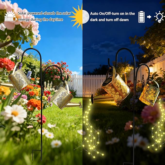 Solar Garden Statue Light, Yard Decor