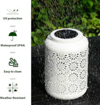 Flower Solar Lanterns, Waterproof LED Patio Lights
