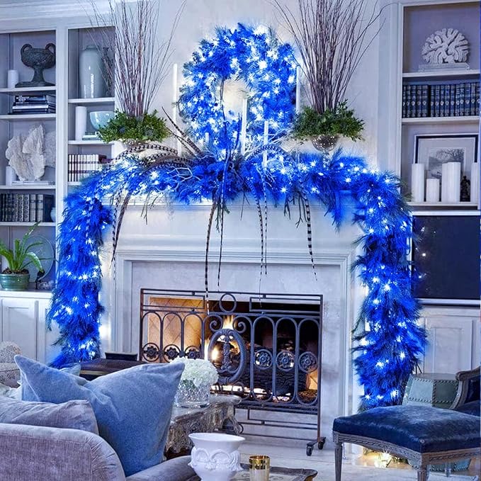 Christmas Patio String Lights, 33ft 100 LED Waterproof