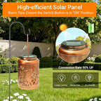 Solar Dragonfly Lanterns, Porch Hanging LED Decor