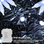 Christmas String Lights, 33ft 100 LED Remote & Timer