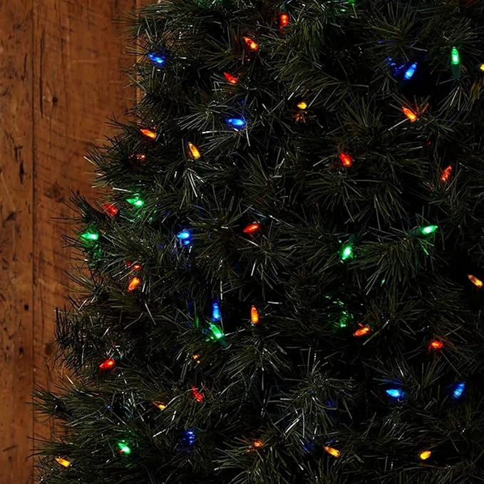 Christmas Yard String Lights 2-Pack, 100 LED Waterproof