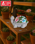 Hummingbird Solar Lawn Figurine Light, Waterproof