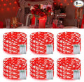 Christmas Fairy Lights 6-Pack, 16ft 50 LED Battery Twinkle Lights