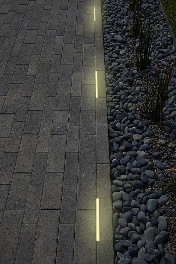 Flat Solar Garden Lights, Waterproof LED