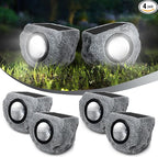 Solar Landscape Spotlights 4-Pack, LED