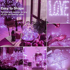 12-Pack Christmas Twinkle Lights, Waterproof for Patio