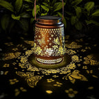 Solar Butterfly Lanterns, Backyard Hanging LED Decor