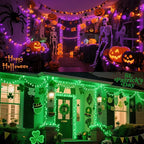 2-Pack Christmas String Lights, 33ft 100 LED Waterproof Twinkle Lights
