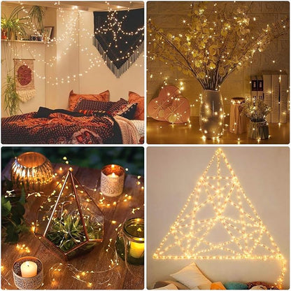 Christmas Fairy Lights 24-Pack, 7ft 20 LED Battery Twinkle Lights