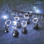 Solar Cork Lights 10-Pack, 20 LED Wine Bottle