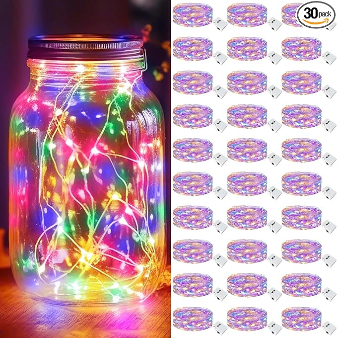 Christmas Fairy Lights 30-Pack, Battery Twinkle Lights