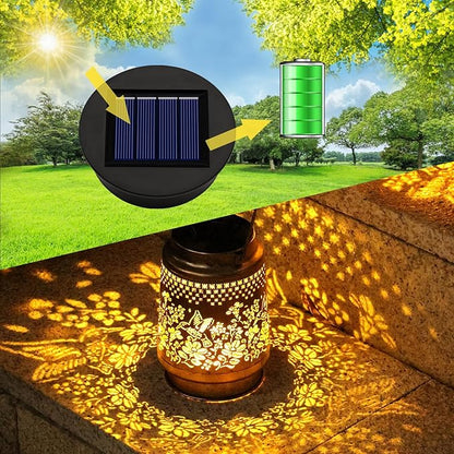 ZNYCYE 2 Pack Solar Light Replacement Top(Top Size 2.76inch, Bottom Size 2.36 inch) Waterproof Solar Lanterns Replacement top for Outdoor DIY Hanging Lanterns(Warm White)