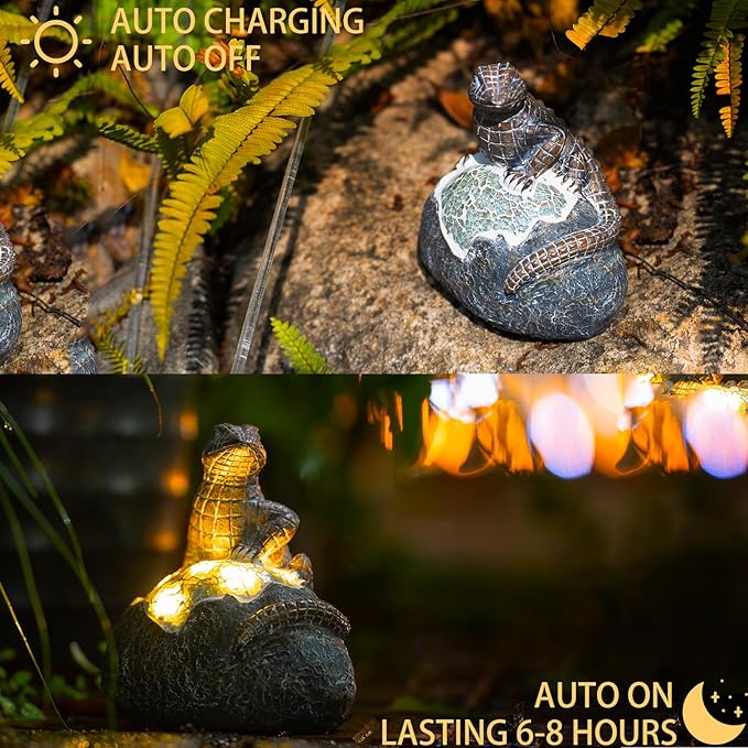 Garden Solar Lawn Figurine Light, Waterproof