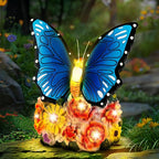 Butterfly Solar Lawn Figurine Light, Waterproof