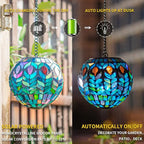 Mosaic Solar Garden Lanterns, Classic Waterproof LED