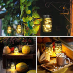 12-Pack Outdoor String Lights, Waterproof LED