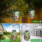 Solar Backyard Lanterns, Outdoor Hanging LED Decor