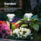 8-Pack Solar Landscape Lights for Walkway