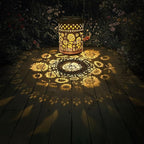 Sunflower Solar Lanterns, Waterproof LED Yard Lights