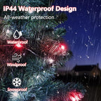 Christmas String Lights, 33ft 100 LED Waterproof Twinkle Lights