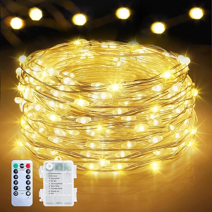 Christmas Yard String Lights, 70ft 200 LED Waterproof