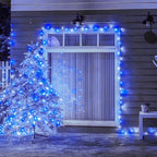 100 LED Christmas Twinkle Lights, 33ft Waterproof for Patio