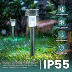 Solar Pathway Lights 24-Pack, Driveway LED