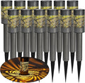 Warm White Solar Pathway Lights 12-Pack, Driveway LED