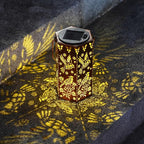 Rustic Cardinal Solar Lanterns for Outdoor, Waterproof LED