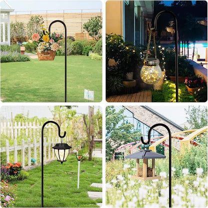 48" Shepherd's Hooks, Heavy-Duty Garden Stakes