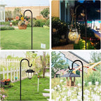 Heavy-Duty Shepherd's Hooks, 36" Garden