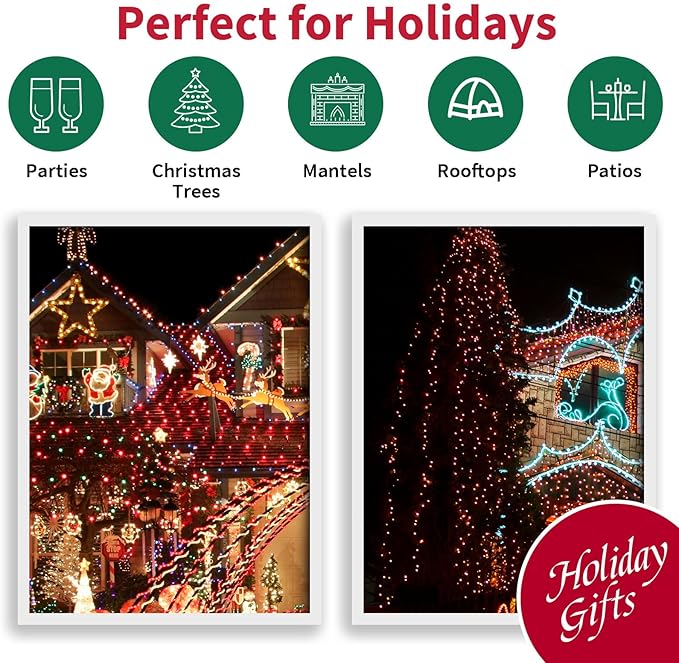 Christmas Fairy Lights, Battery Twinkle Lights