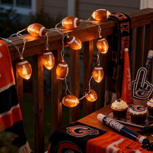 Yard String Lights, 14ft Weatherproof LED