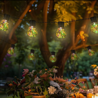 Ideaworks Solar Iridescent String Lights - 10ct Large