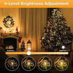 Warm White Backyard String Lights, 33ft Weatherproof LED