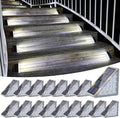 16-Pack Solar Wall Lights, Cool White LED