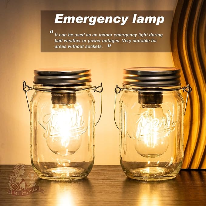 Solar Hanging Lanterns, Backyard Hanging LED Decor