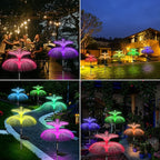 6-Pack Solar Path Lights, Outdoor Driveway LED