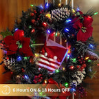 Christmas Lights, 33ft LED Timer