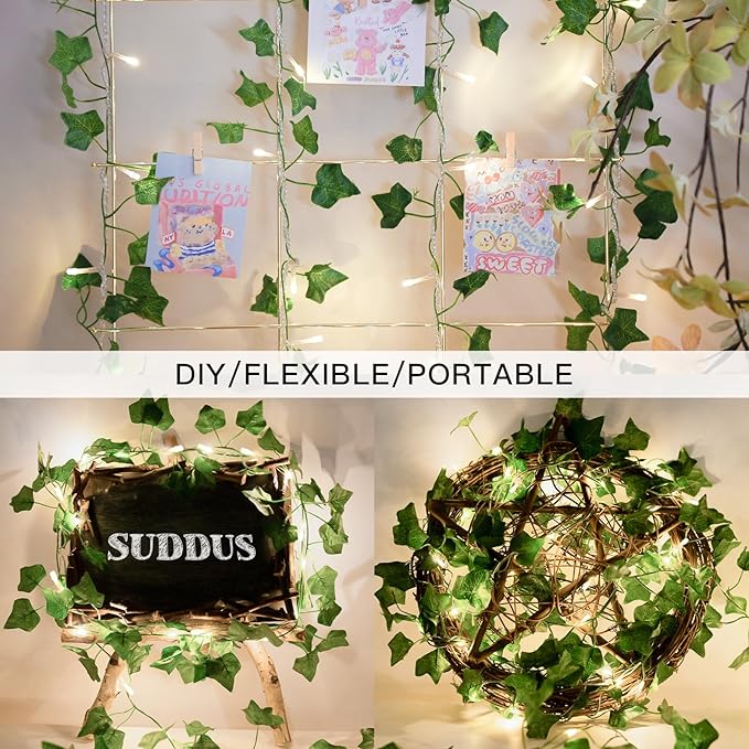 33ft Warm White String Lights for Patio, Waterproof LED